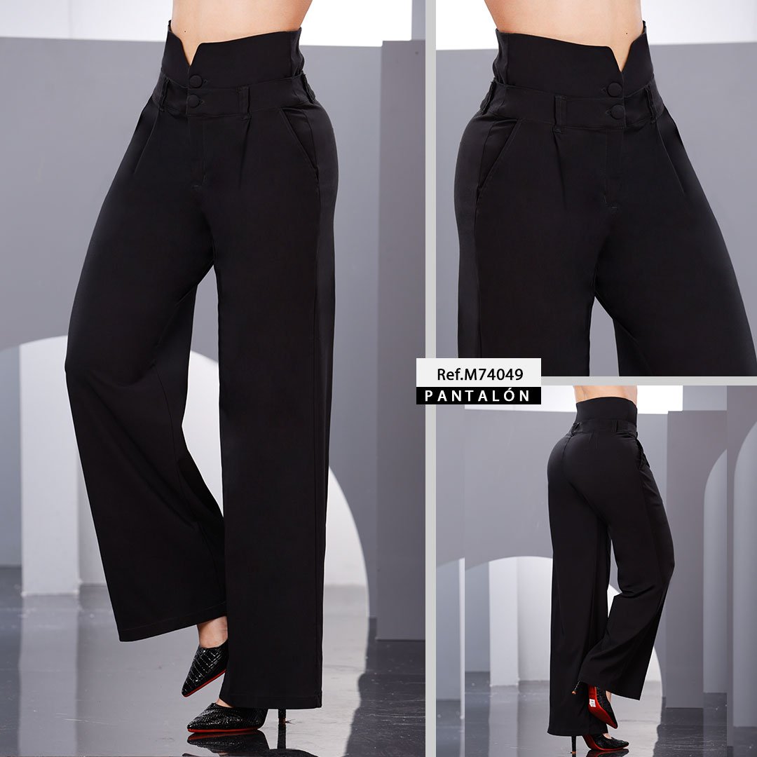 M74049 PANTALON BENGALINA NEGRO