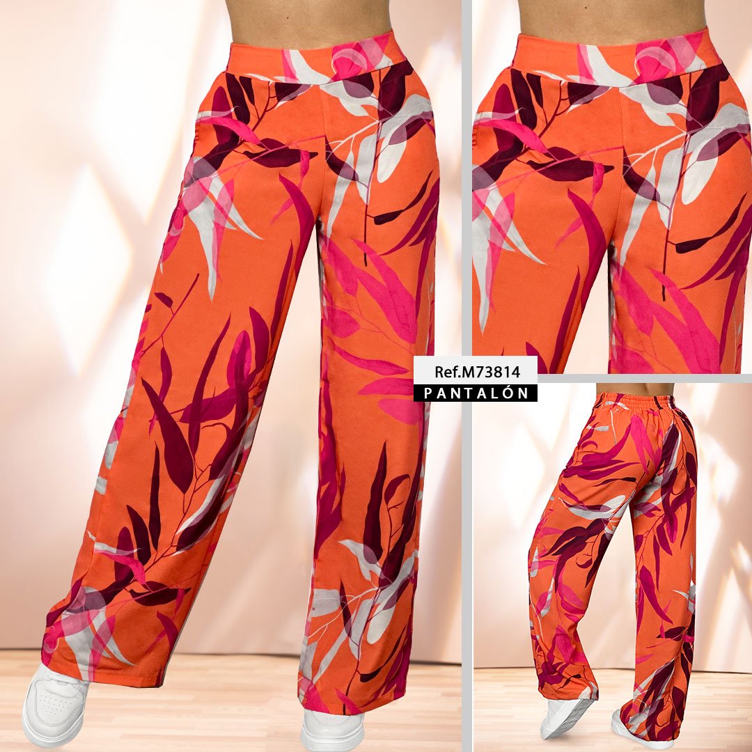 M73814 PANTALON PRAGA NARANJA