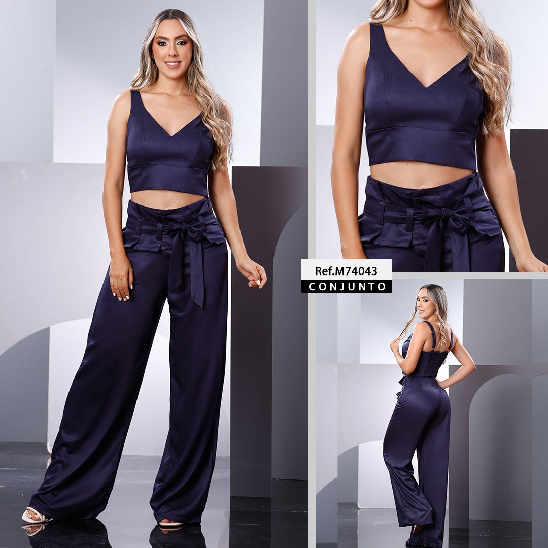 M74043 CONJUNTO MORATA CHALIS AZUL OSCURO