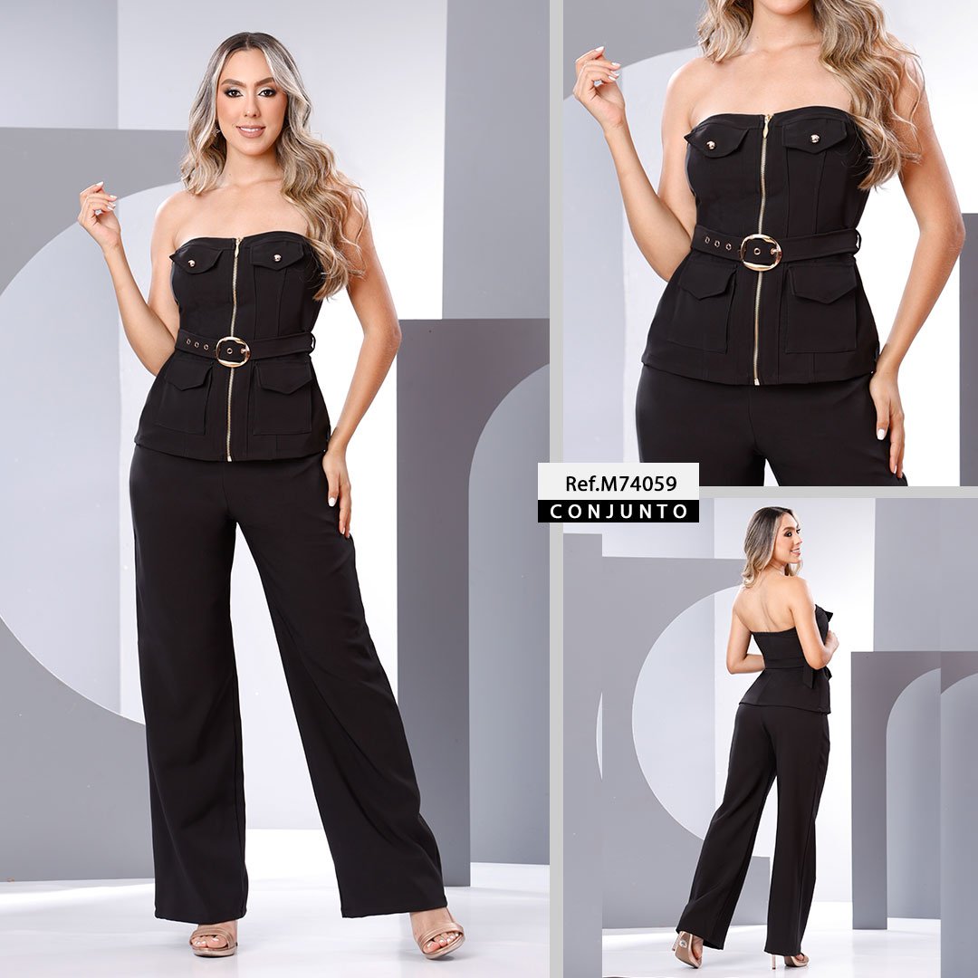 M74059 CONJUNTO NOCHES DE VIENA NEGRO