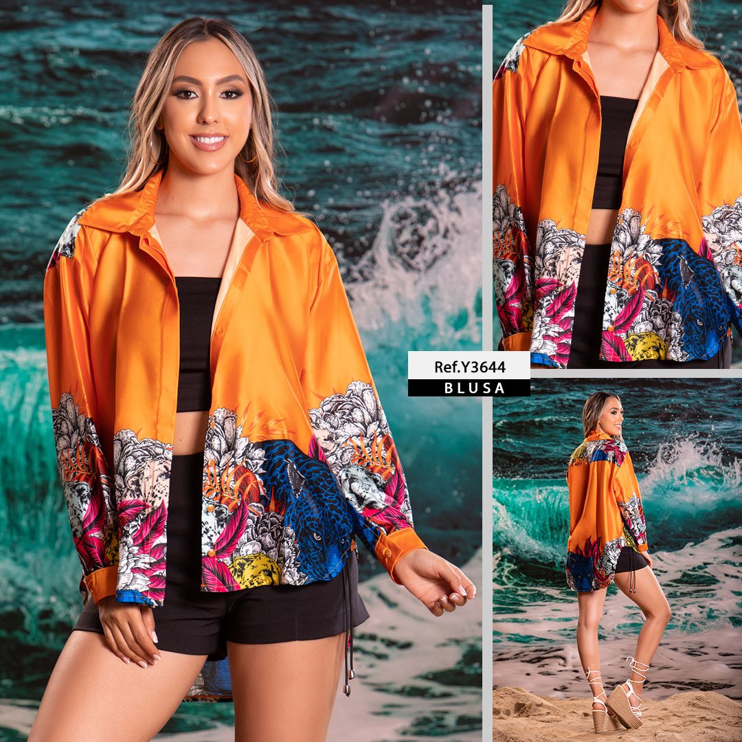 Blusa tigres shop