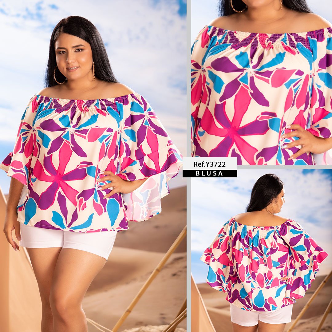 Blusas de tiras en hot sale chalis