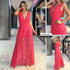 M74358 VESTIDO FALSO CHALIS CORAL