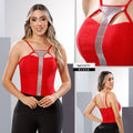 Y3771 BLUSA BENGALINA ROJO